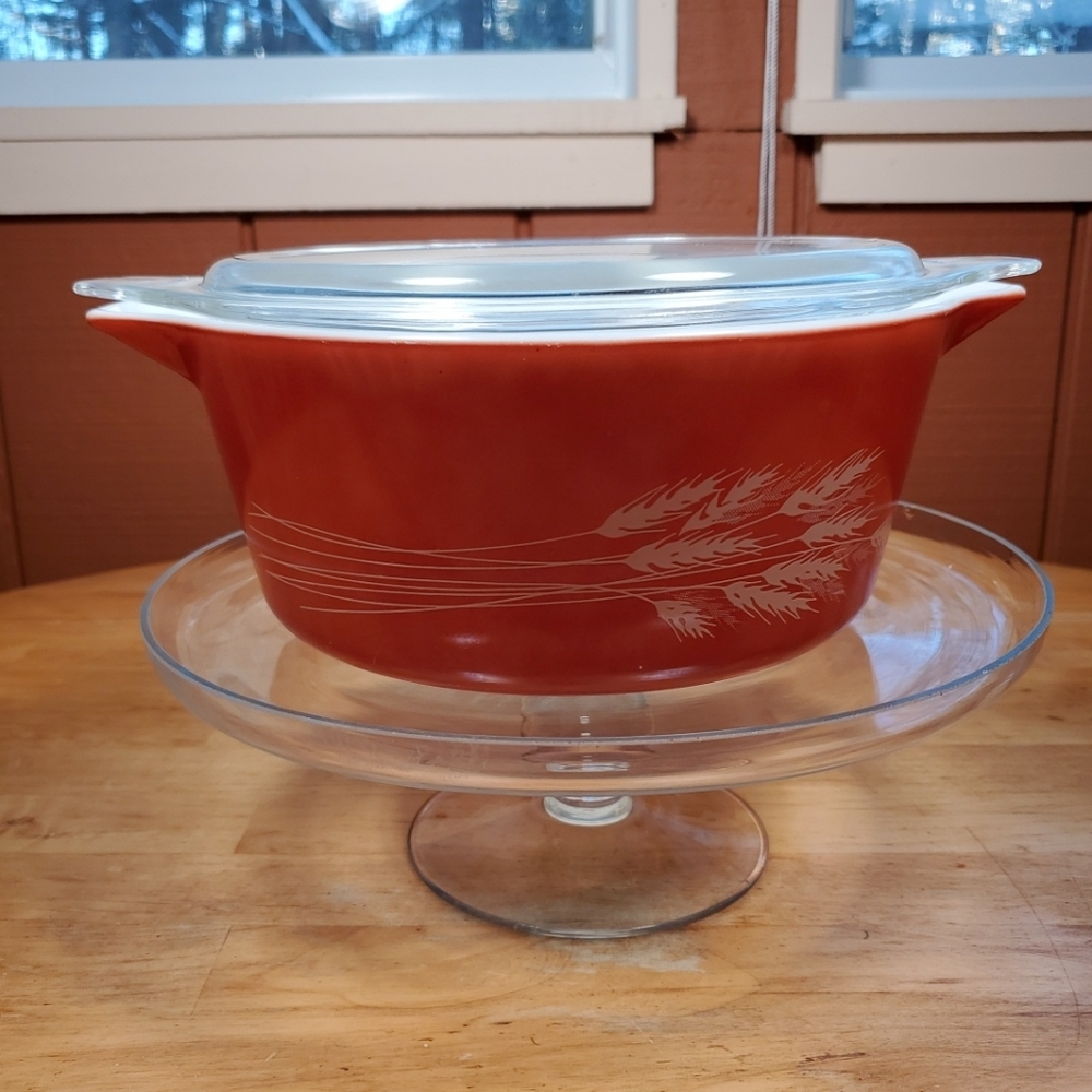 Vintage Pyrex Autumn Wheat 475-B Bowl